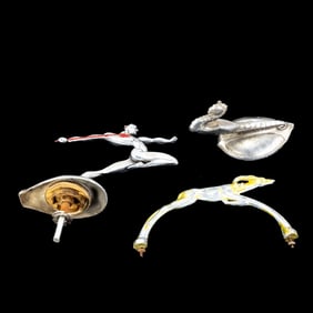 Lot of Hood Mascots (3)