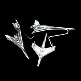 Chevy 1955-56 Bel Air & Pontiac, Hood Mascots