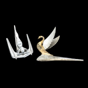 Hood Mascots (2) Packard, Nash