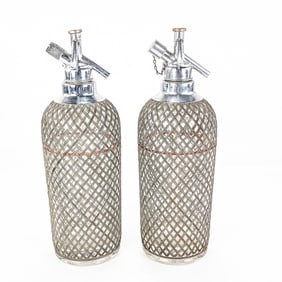 Vintage Sparklets Seltzer Siphons (2)