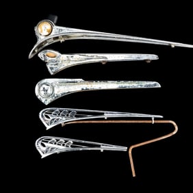 MOPAR Hood Mascots (5) Dodge, DeSoto, Plymouth