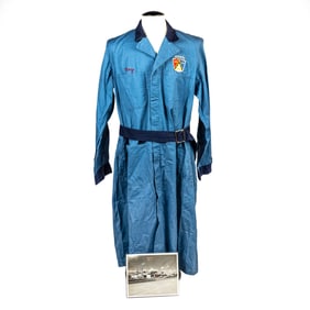 Roy Leitzel Ford Mechanic's Shop Coat W/Print