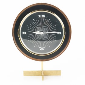 George Nelson & Associated Mid Century Table Clock