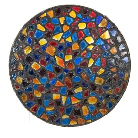 Mid-Century Modern Chunk Glass Window-Big