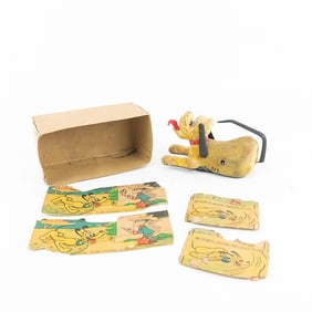 Linemar Mechanical Begging Rollover Pluto w Box