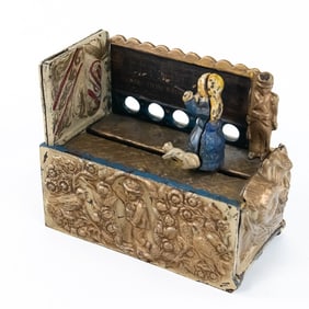 Perfection Registering Cast Iron Mechanical Bank