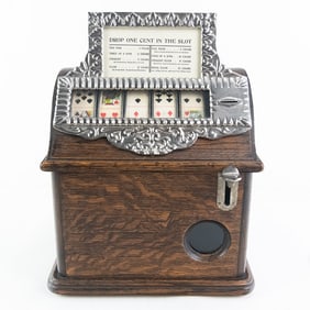 Caille 5 Card Coin Op Cigar Trade Stimulator