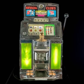 5 Cent Jennings "Nevada Club" Slot Machine