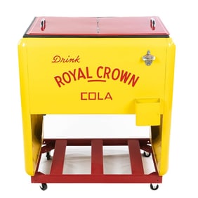 Restored "Royal Crown Cola" 2 Door Cooler