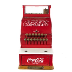 *National Steel Coca-Cola Cash Register Model V-11