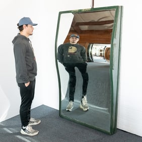 Original Plate Glass Fun House Mirror