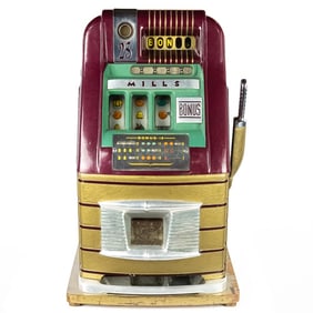 25 Cent Mills Bonus Hightop Slot Machine