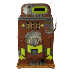 5 cent Mills Horse Head Bonus Slot Machine