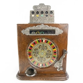 CA1900 5 Cent Caille Ben Hur 1 Wheel Slot