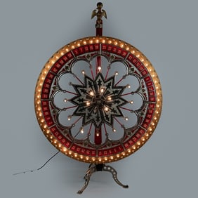 R.A. Big Six Light Up Gambling Wheel