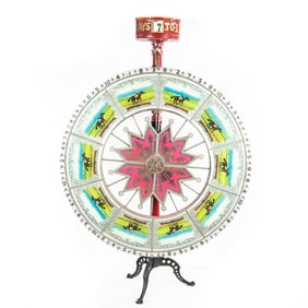 H.C. Evans Floor Model Horse Racing Wheel