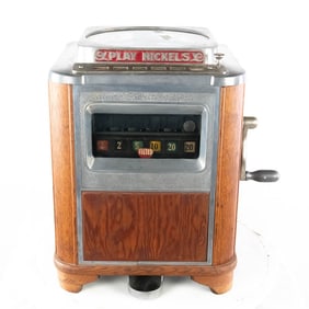 Rare Caille Aristocrat Roulette 5 Cent Slot