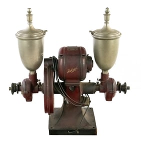 Large Hobart Dual Hopper Electric Coffee Grinder