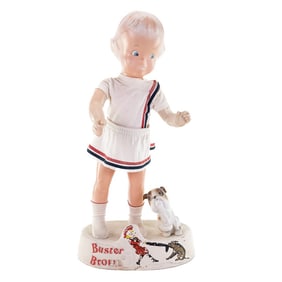 Buster Brown "Girl w/ Dog" Show Store Display