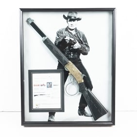 Display of Hubley Factory Sample Scout Rifle