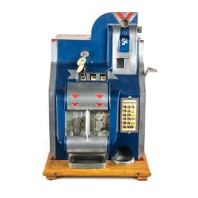 *Mills QT - Chevron 5 Cent Slot Machine