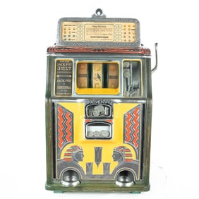 *Caille Silent Sphinx 5 cent with Key