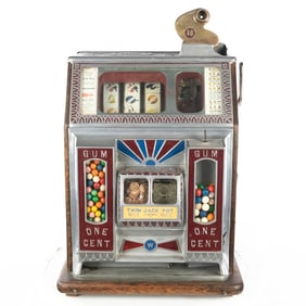 *Watling Blue Seal Twin Jackpot 1 C Slot Machine