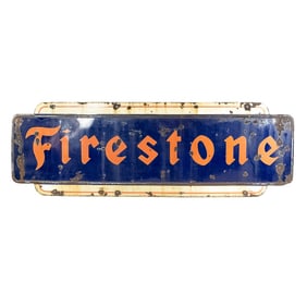 Vintage Firestone SSP Advertising Sign