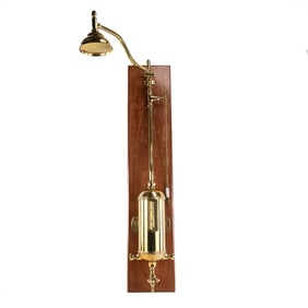 Unique Victorian Brass Shower Assembly