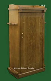 Brunswick Combo Coat Closet/Hat Pool Cue Rack