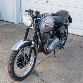 *1957 BSA CB34GS Gold Star Motorcycle