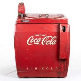 Coin Op Coca Cola Vendo 59 "Spin Top" Machine
