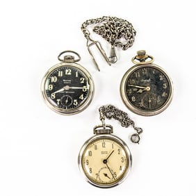 Westclox Ben Scotty & Ingersolk Yankee Pocketwatch