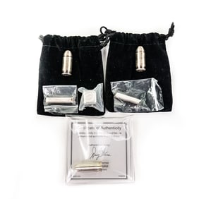 (3).45 Cal .999 Fine Silver Bullets YPS Cube Ignot