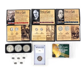 '22 1923 & 1924 Peace Silver Dollars & More Silver