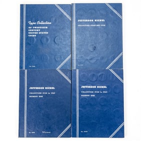 20th Century Type Collection Album Silver Dollar +