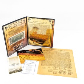 Pure 24k Gold Declaration of Independence Aurum +