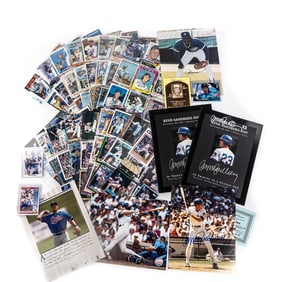 Cubs Dawson & Sandberg Autographed Collection