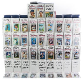 #1 Chicago Cubs 1952-Present PSA Registry Card Set