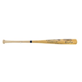 World Series MVP s Signed Big Stick Bat R Jackson+
