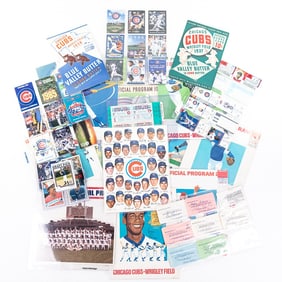 '37 '50 '51 '70-'79 Chicago Cubs Programs & More