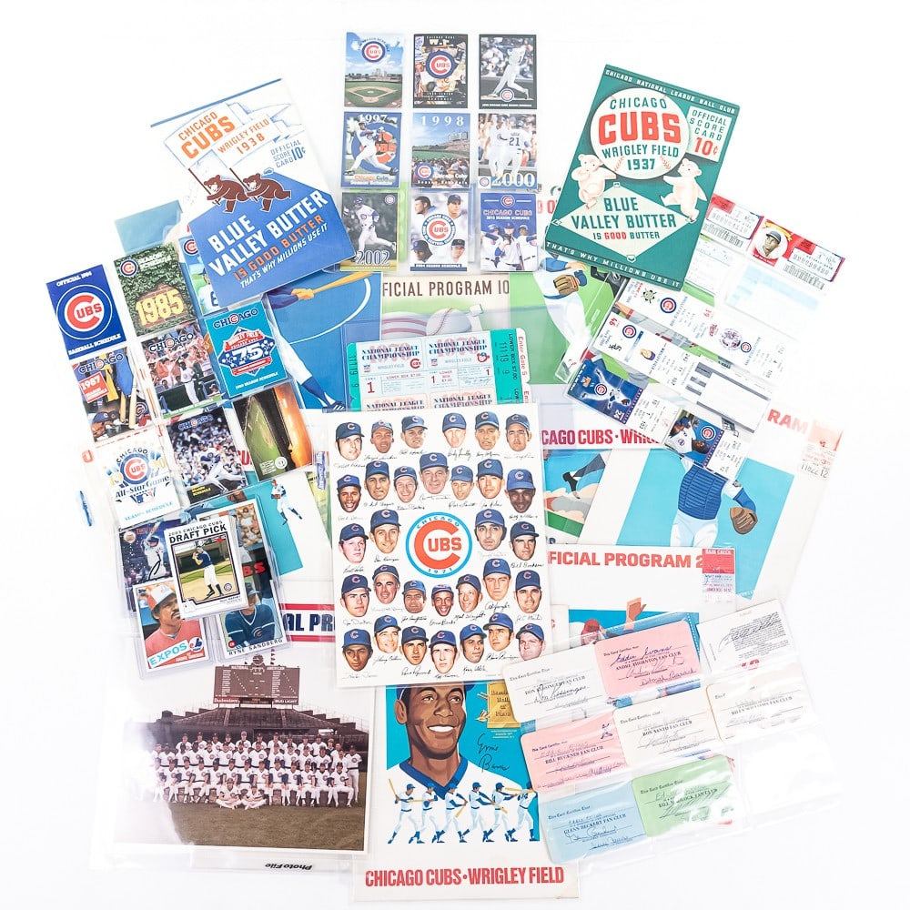 '37 '50 '51 '70-'79 Chicago Cubs Programs & More (1 of 12)