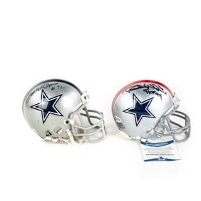 Too TALL Jones & Randy White Autograph Mini Helmet