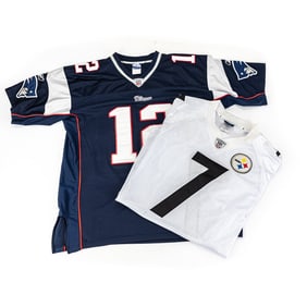 Tom Brady & Ben Roethisberger Jerseys