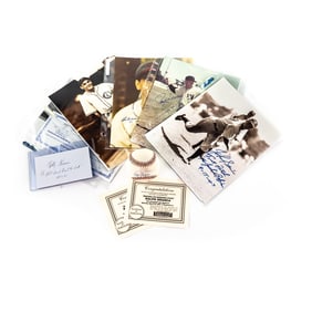 Autographed Shot Heard Round the World Photo Ball+