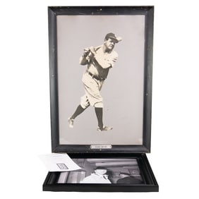 Oversized Babe Ruth Photo From Yankee Stadium