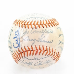 1967 Chicago Cubs Team Signed Baseball
