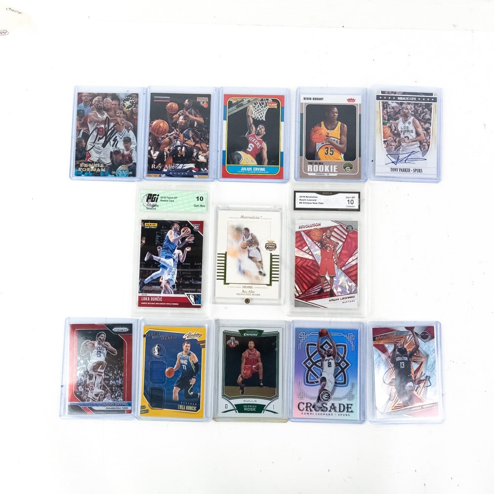 18 Revolution Kawhi Leonard #9 Luka Erving Autos+ (1 of 15)