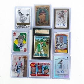 Nolan Ryan Auto R&N China Porcelain Card & More+++