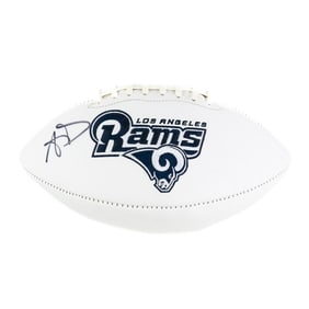 Aaron Donald Autographed LA Rams SB Football JSA